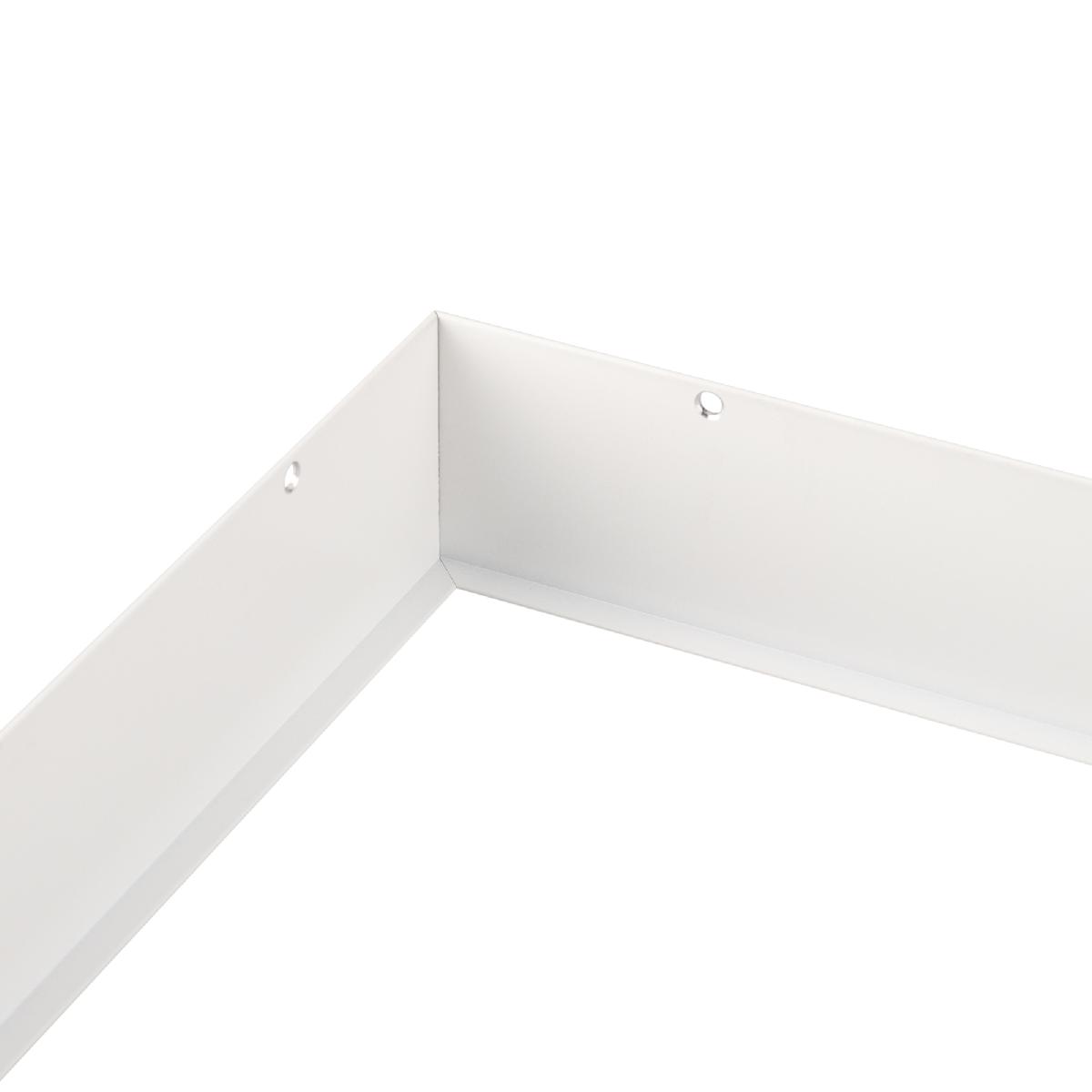 рамка для встраиваемой установки панелей arlight bx6060 white 023867