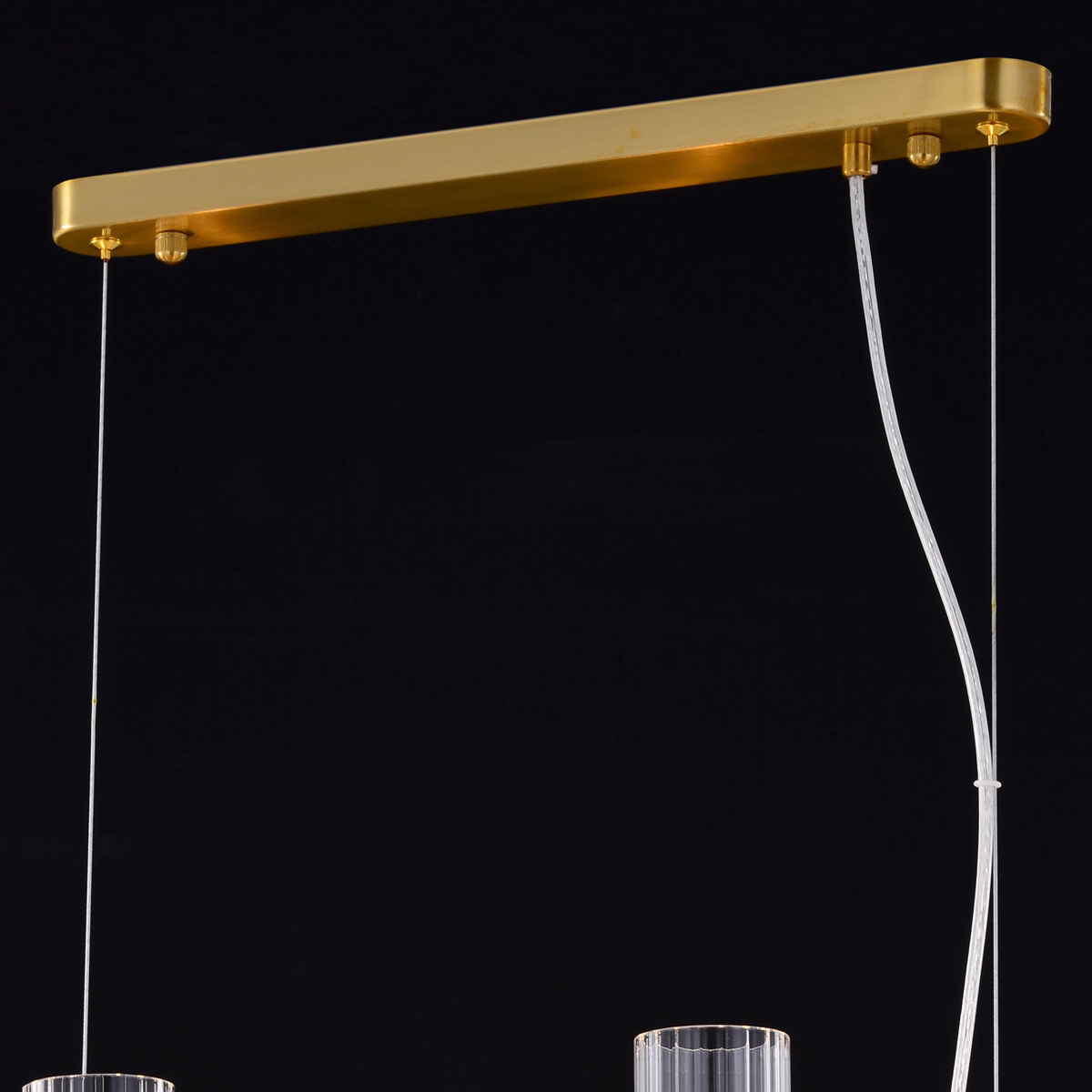 подвесная люстра illumico il5177-8lls-29 brass tubo