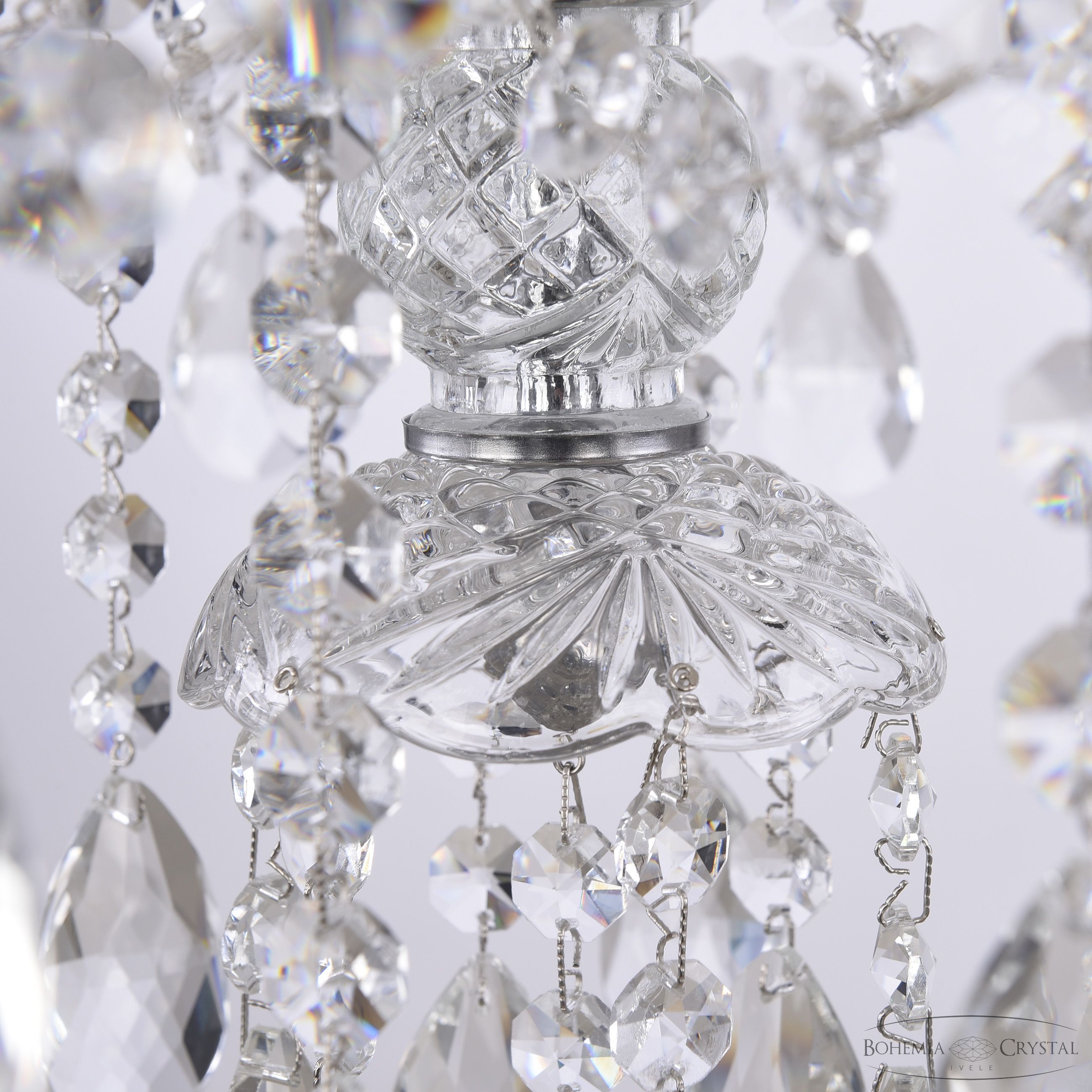 подвесная люстра bohemia ivele crystal al16315/6/165 cg