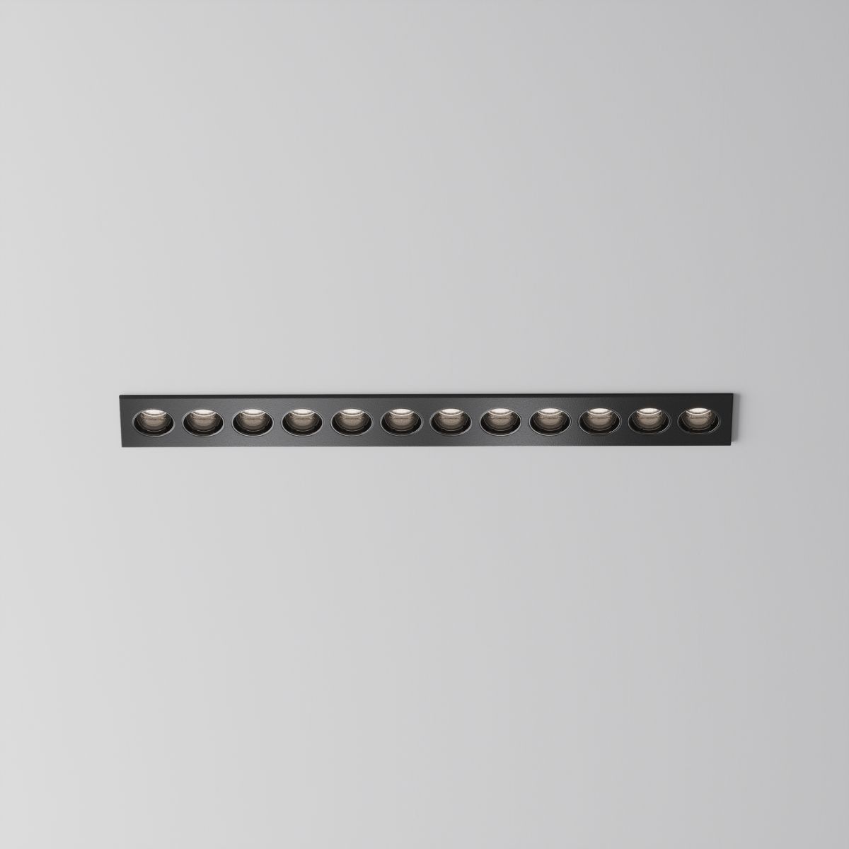 встраиваемый светильник maytoni points dl065-20w3-6k-b