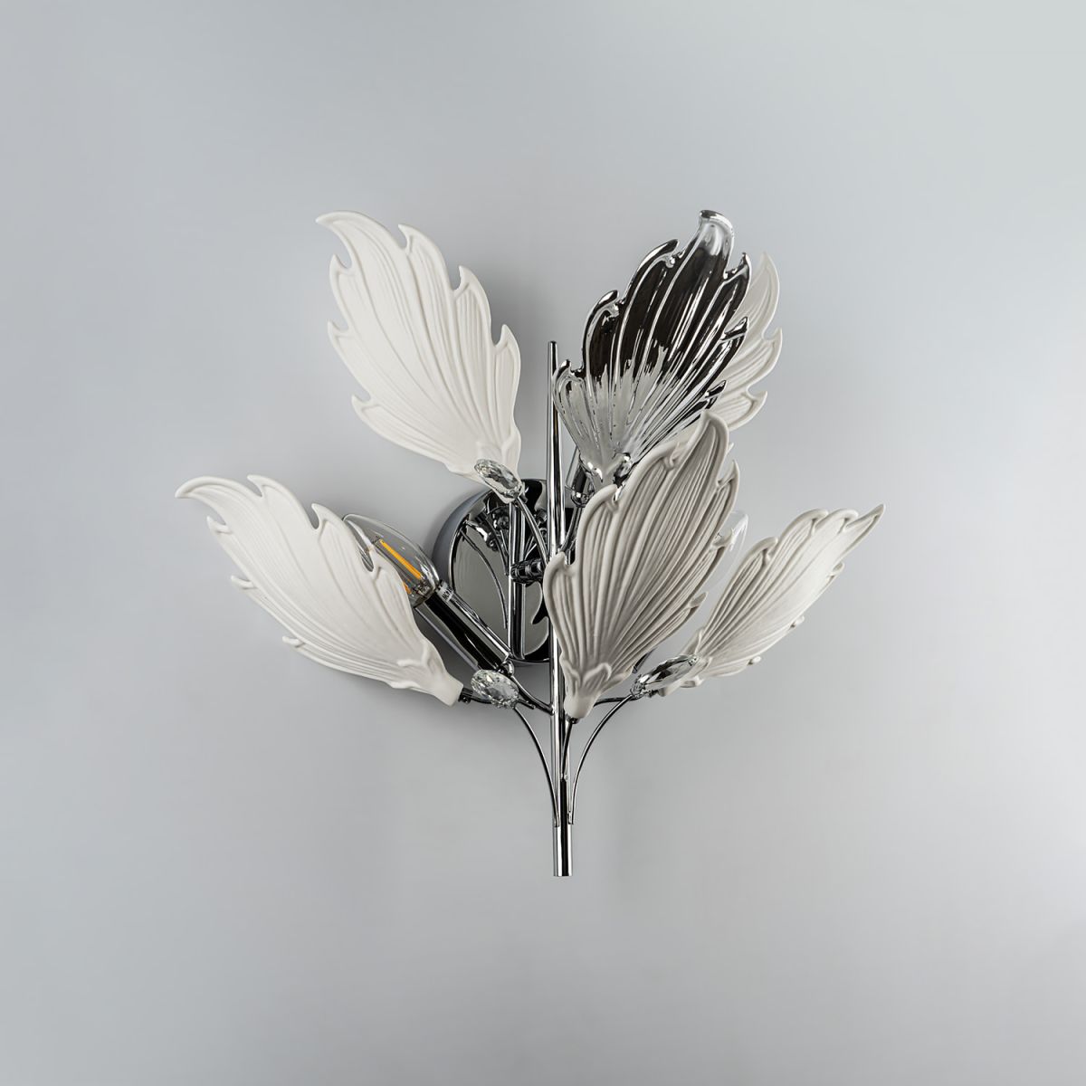 настенный светильник modelux ml.6869.450 cr