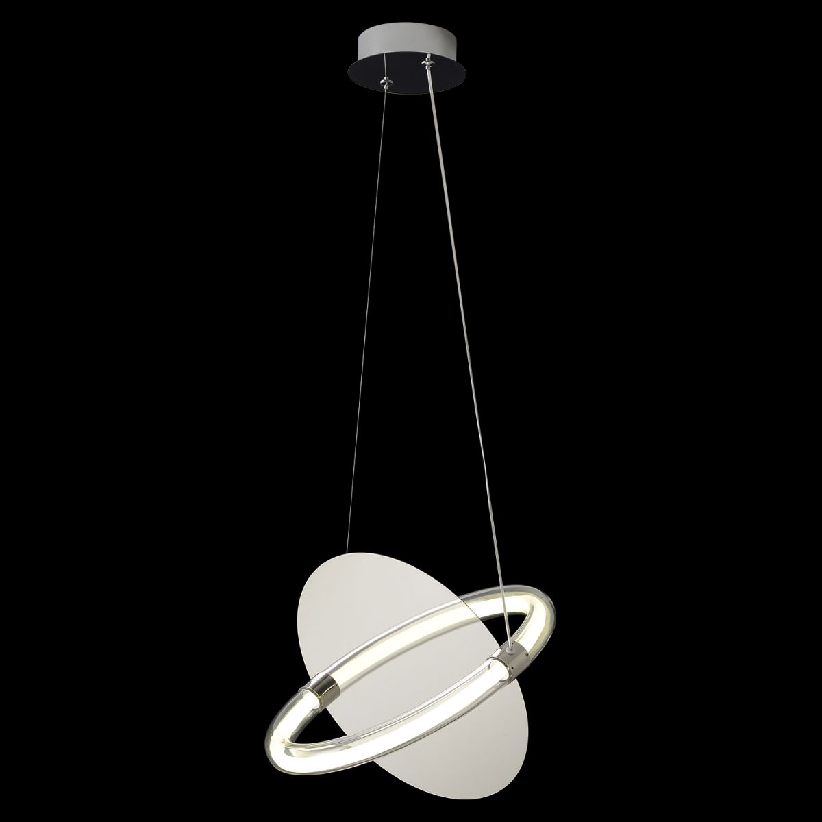 подвесной светильник crystal lux nebula sp22w led chrome