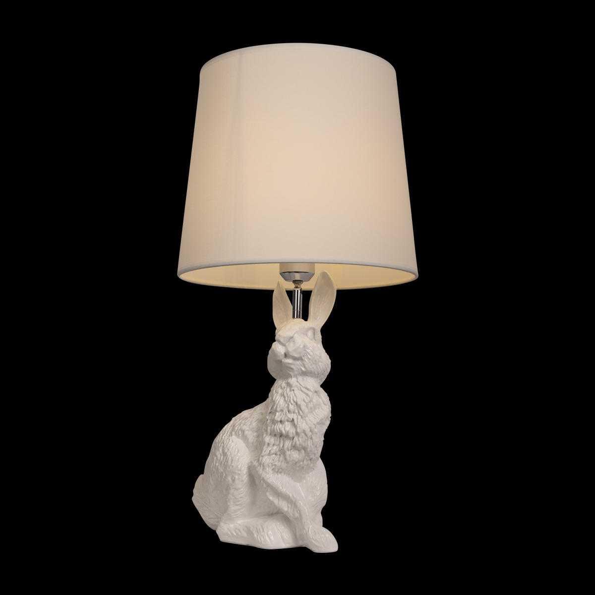 настольная лампа loft it rabbit 10190 white