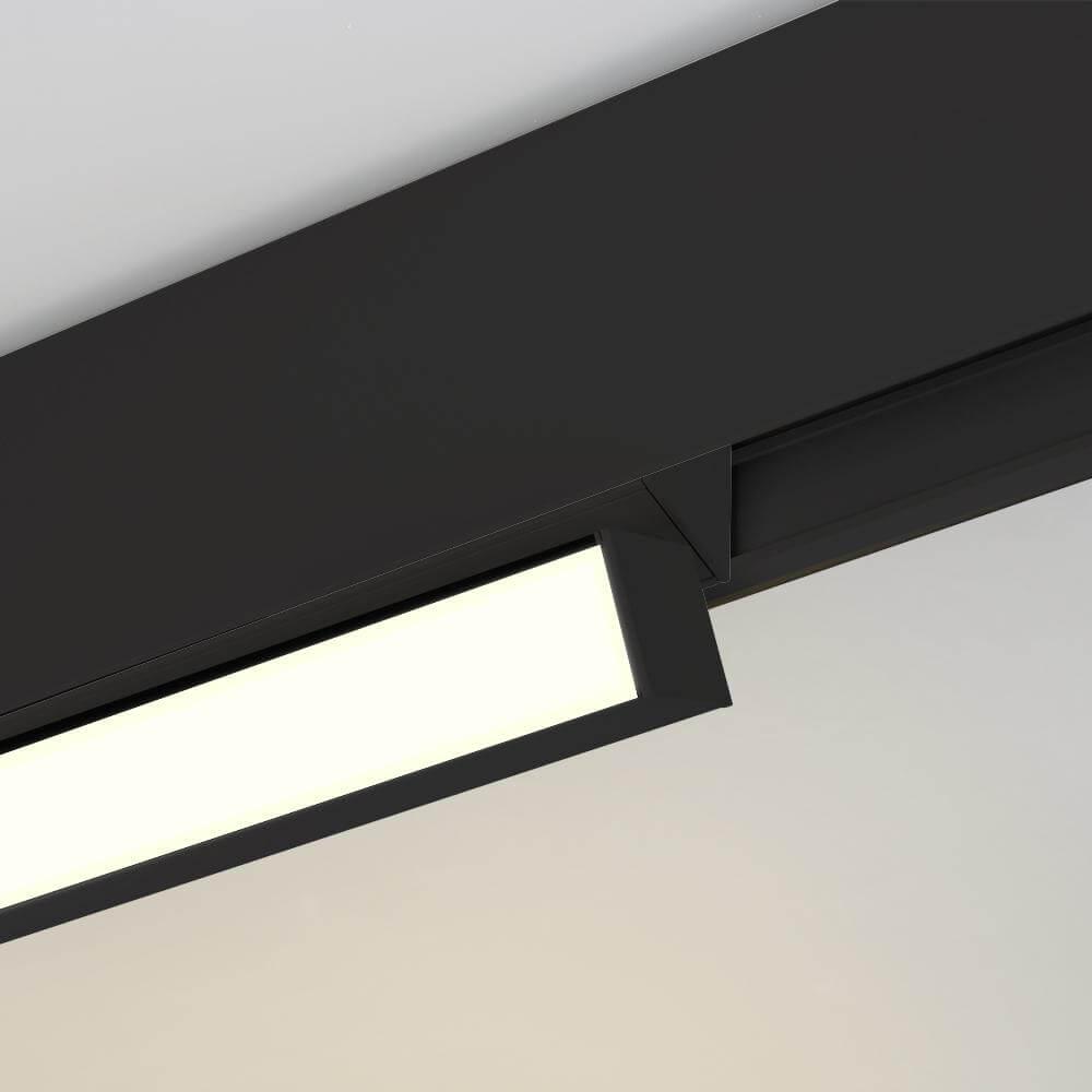 трековый светодиодный светильник для магнитного шинопровода arlight mag-flat-fold-45-s1005-30w warm3000 027003