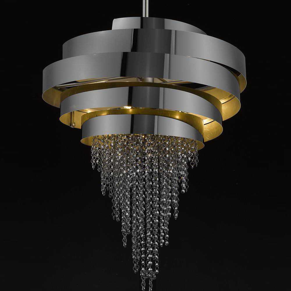 подвесная люстра delight collection 68044 black chrome