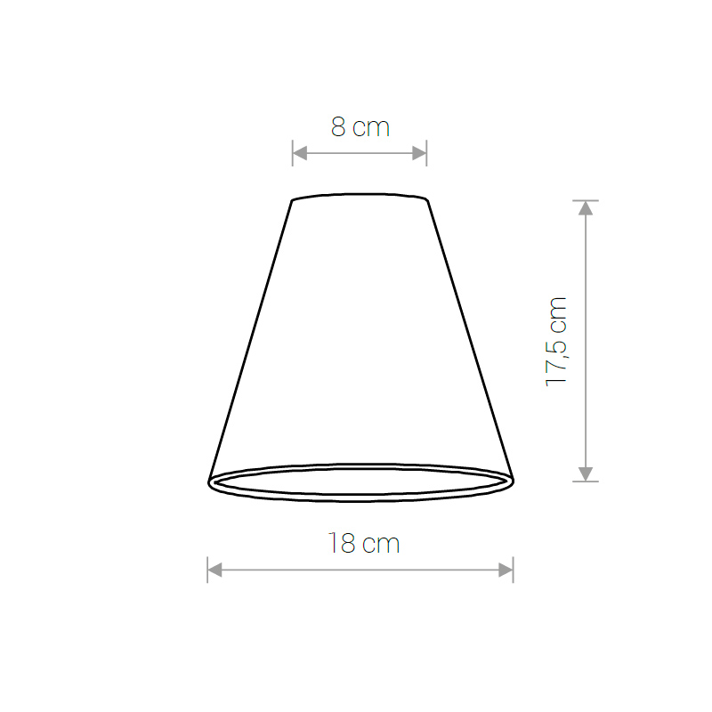 абажур nowodvorski cameleon cone s 8415