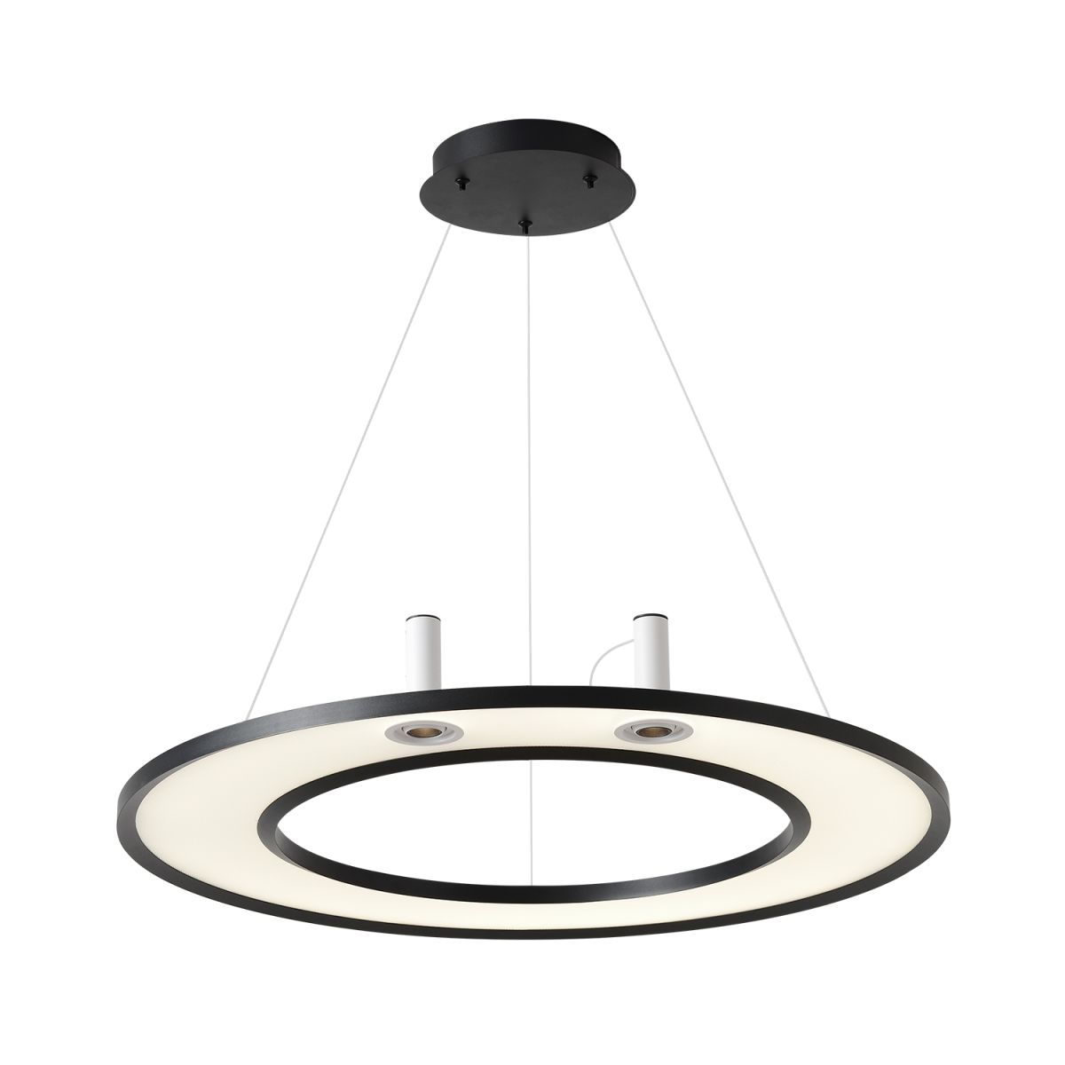 подвесной светильник crystal lux contour sp50w led black