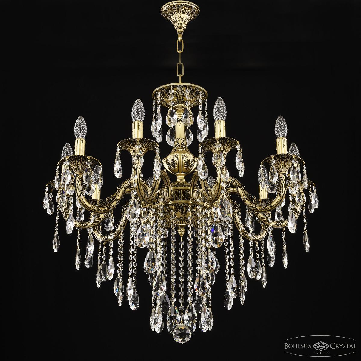 подвесная люстра bohemia ivele crystal al79101/10/250 b agb