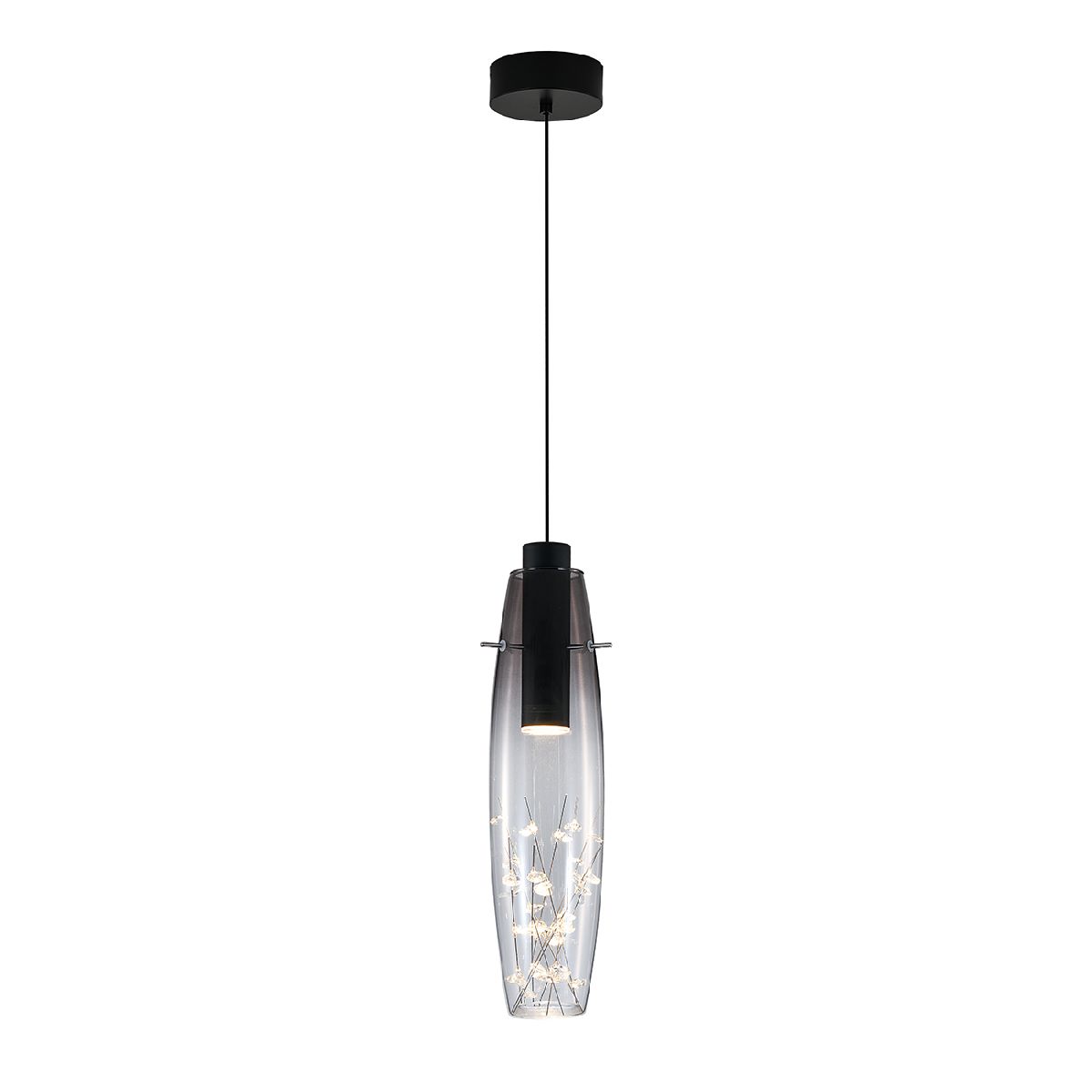 подвесной светильник indigo tesoro 11063/1p clear v000138l