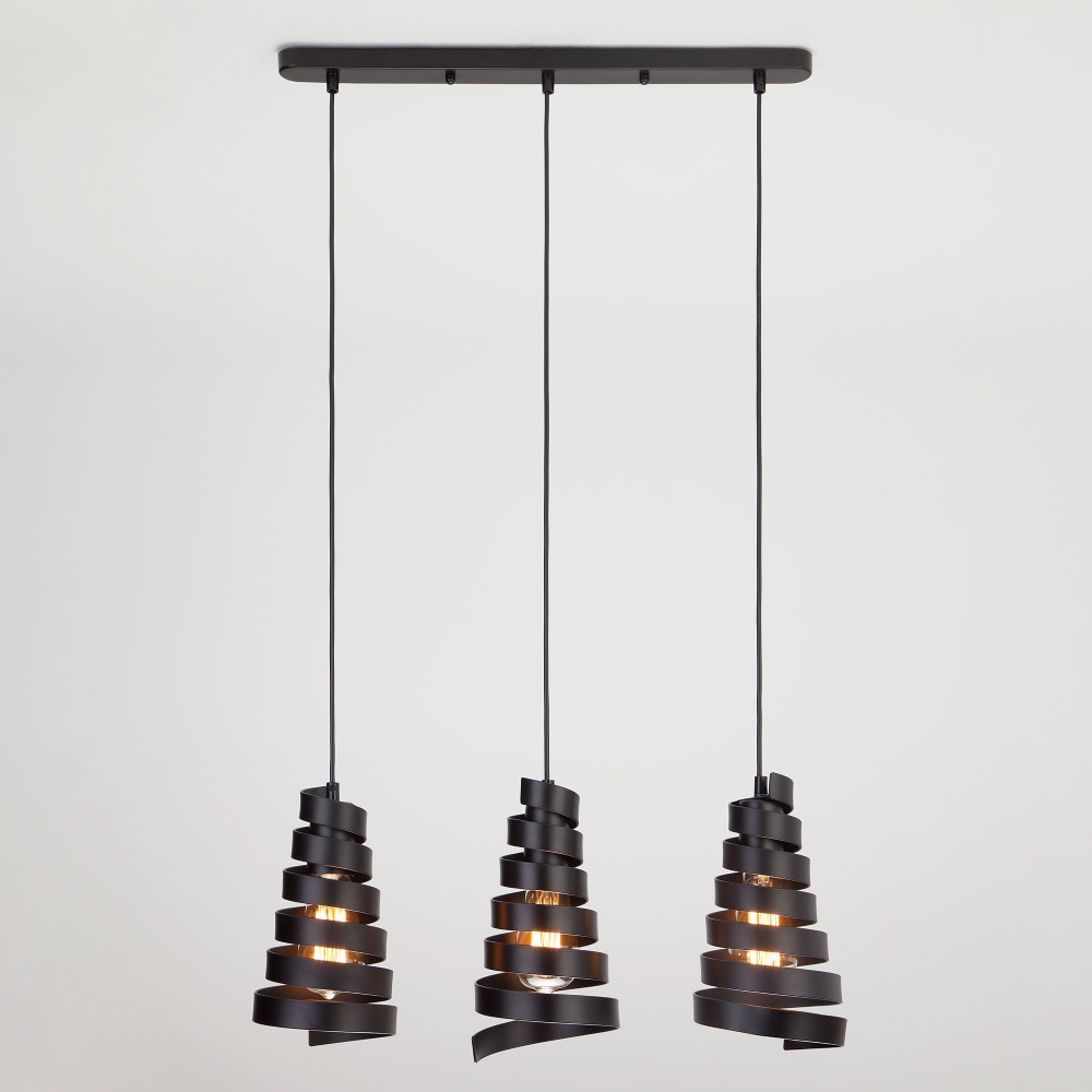 подвесной светильник eurosvet storm 50058/3 черный