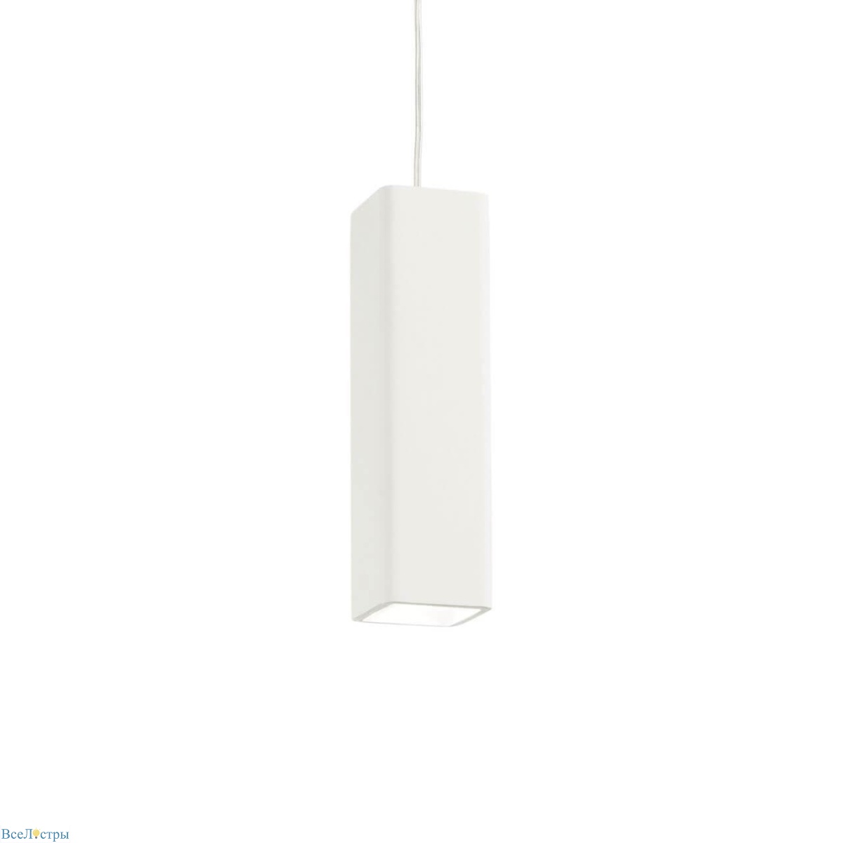 подвесной светильник ideal lux oak oak sp1 square bianco