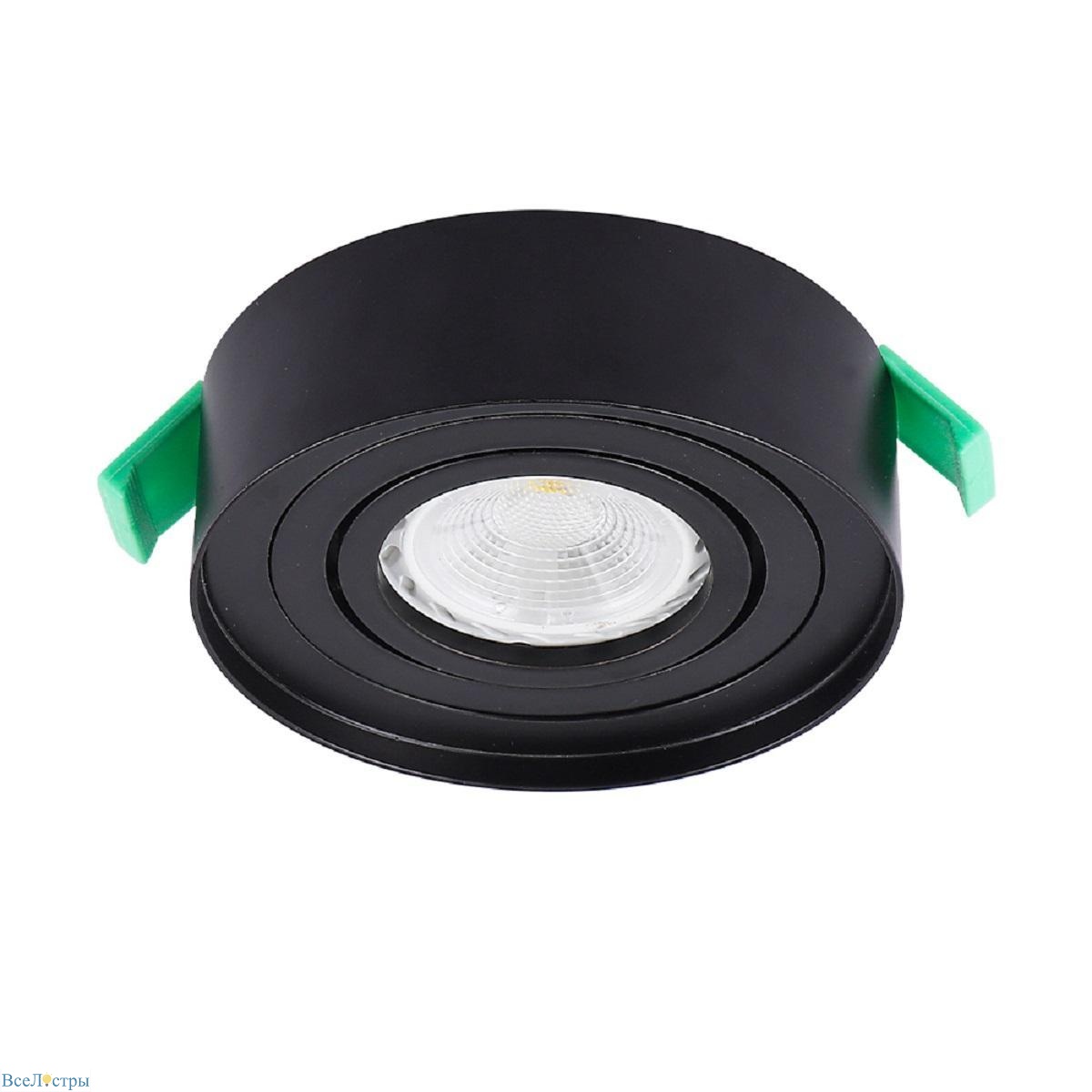 встраиваемый светильник crystal lux clt 059c1 bl