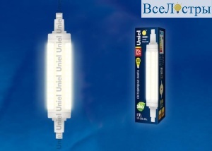 LED-J118-12W/WW/R7s/CL PLZ06WH картон
