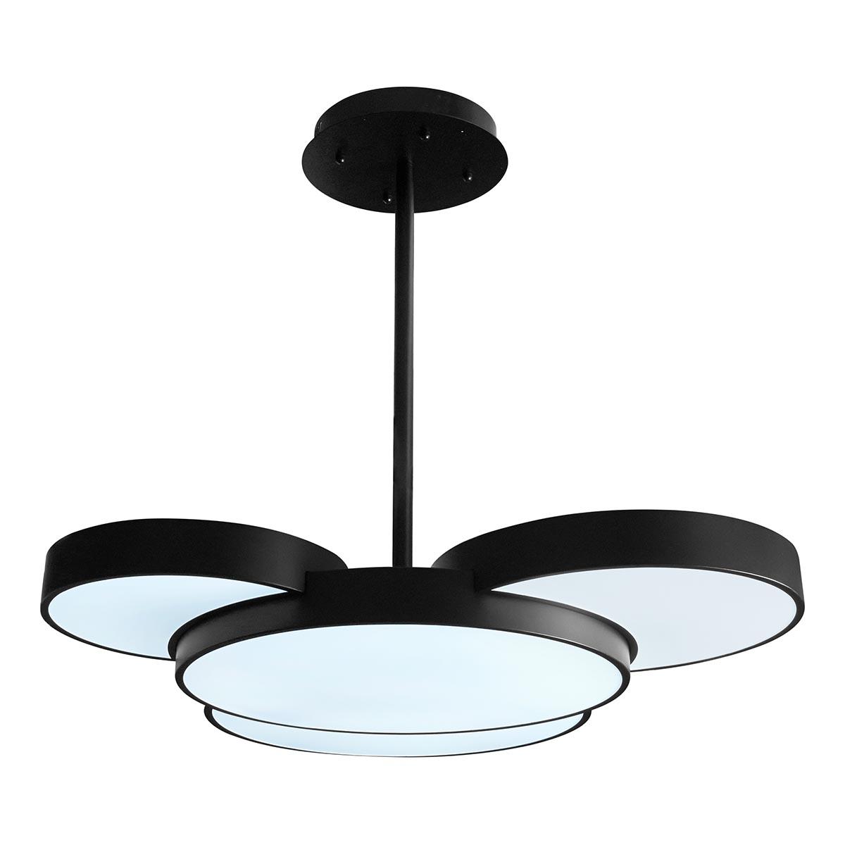 подвесная светодиодная люстра iledex demure 9127-930-d-t bk