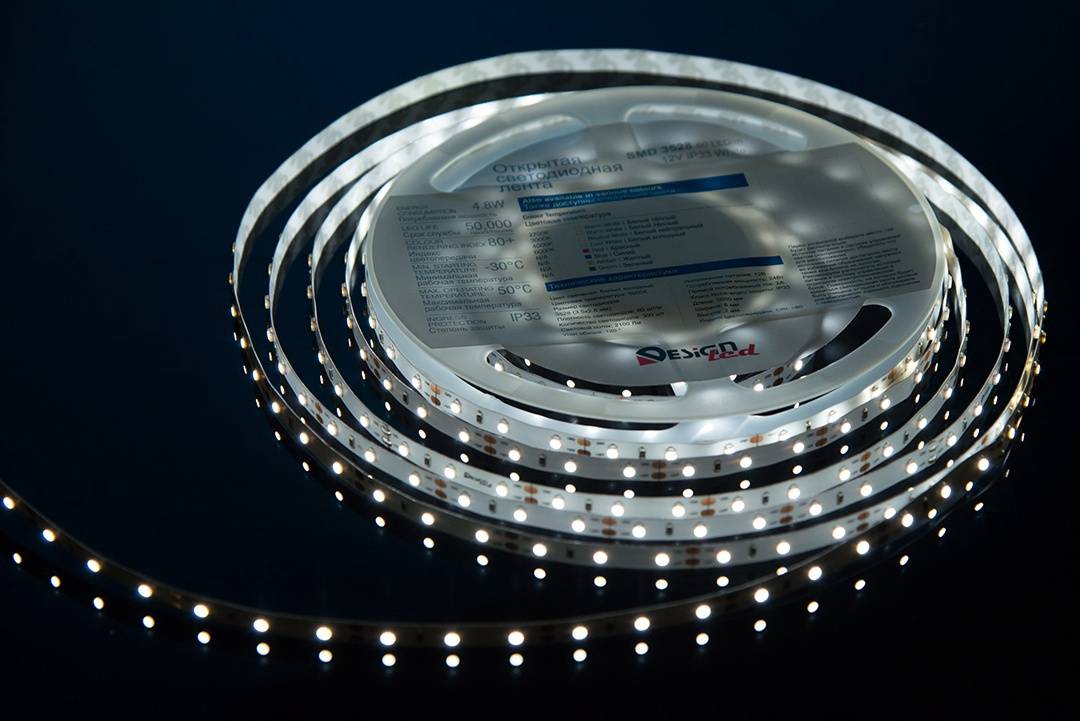 светодиодная лента designled dsg360-12-w-33 000524