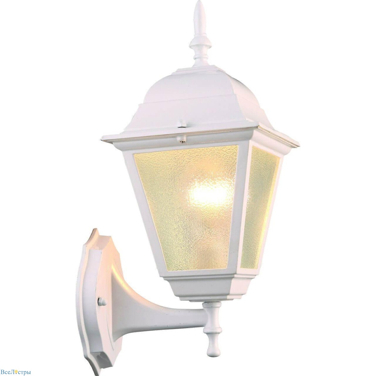 уличный настенный светильник arte lamp bremen a1011al-1wh