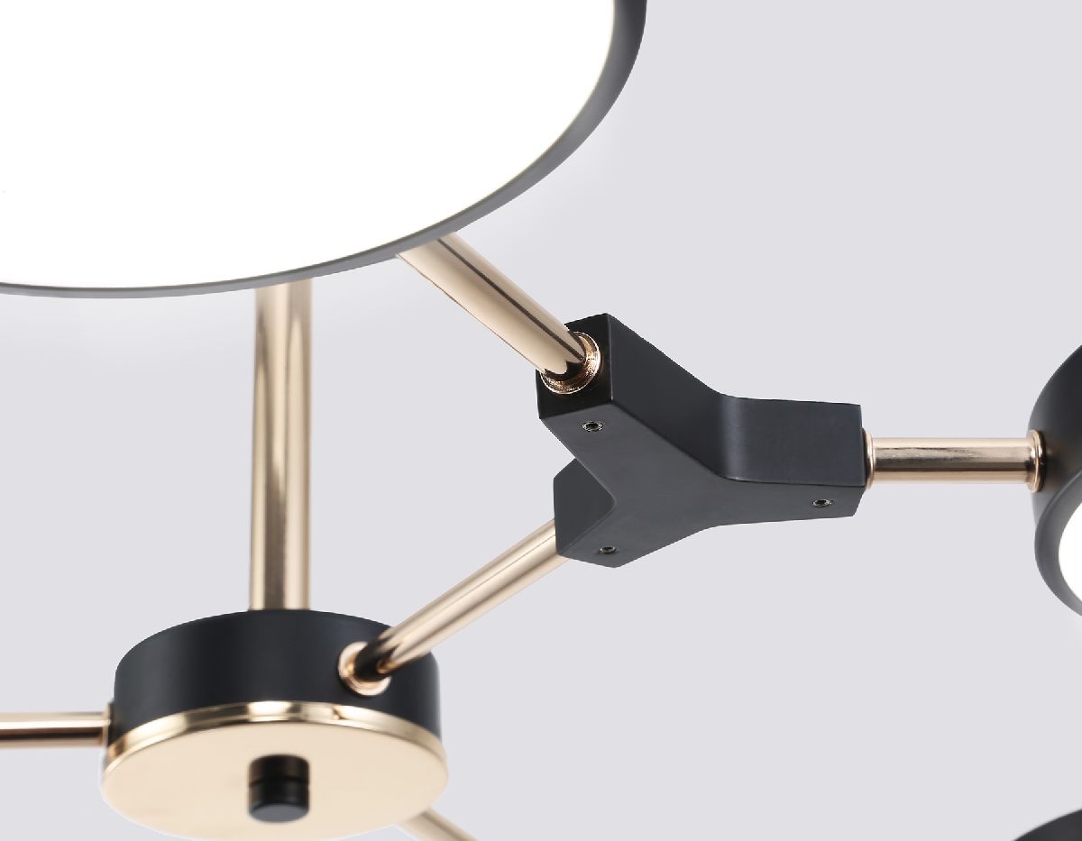 люстра на штанге ambrella light linetech comfort fl516334