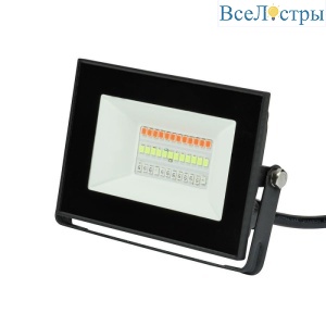ULF-F60-20W/RGB IP65 200-240В Black