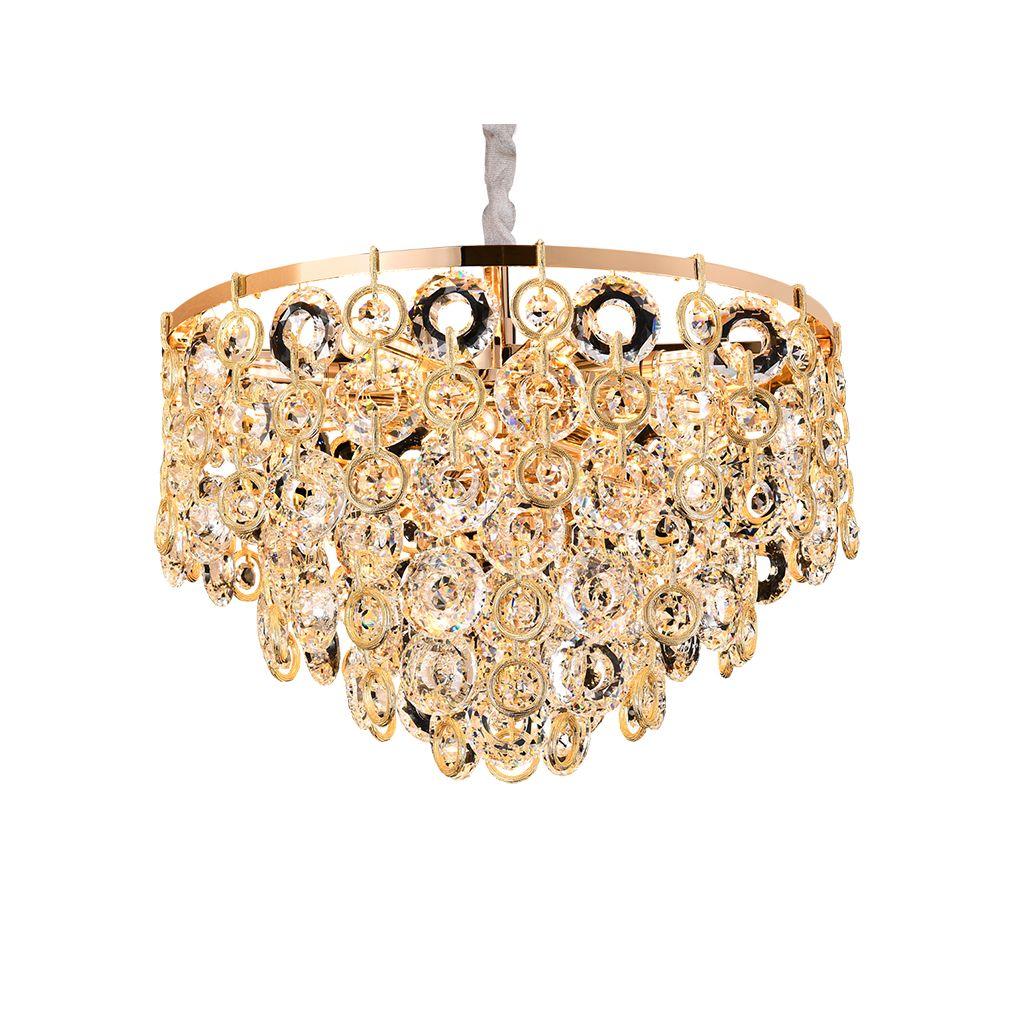подвесная люстра newport konstantia 5265+6/c gold м0070027