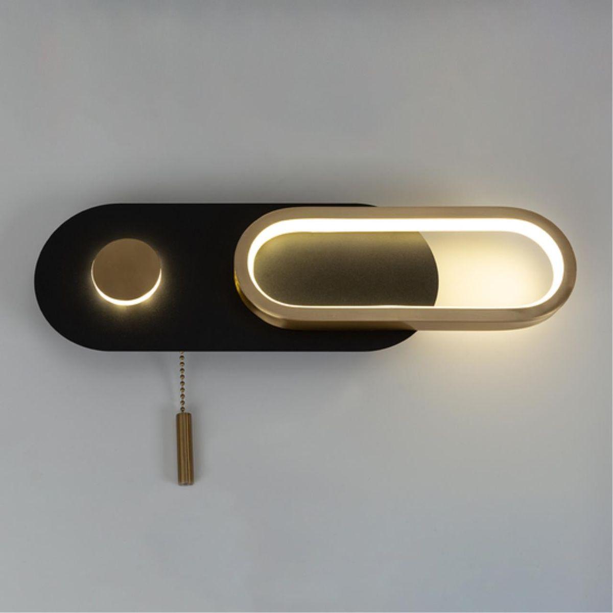 настенный светодиодный светильник arte lamp lucas a2602ap-10bk