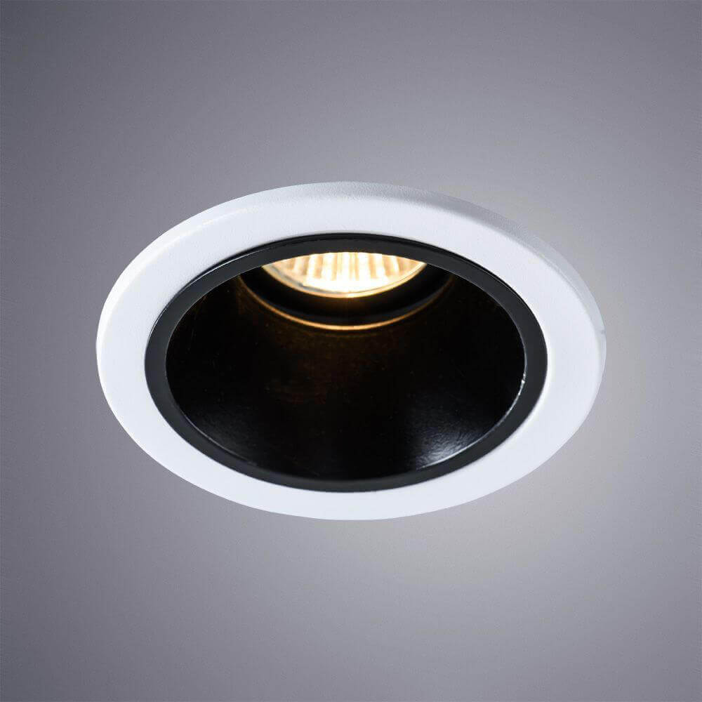 встраиваемый светильник arte lamp a6663pl-1bk