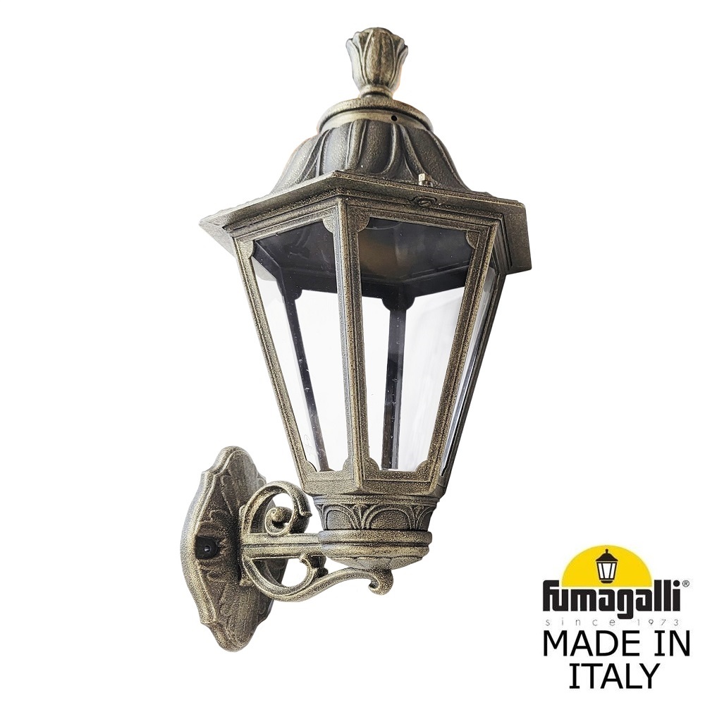 уличный настенный светильник fumagalli bisso/rut e26.131.000.bxe27