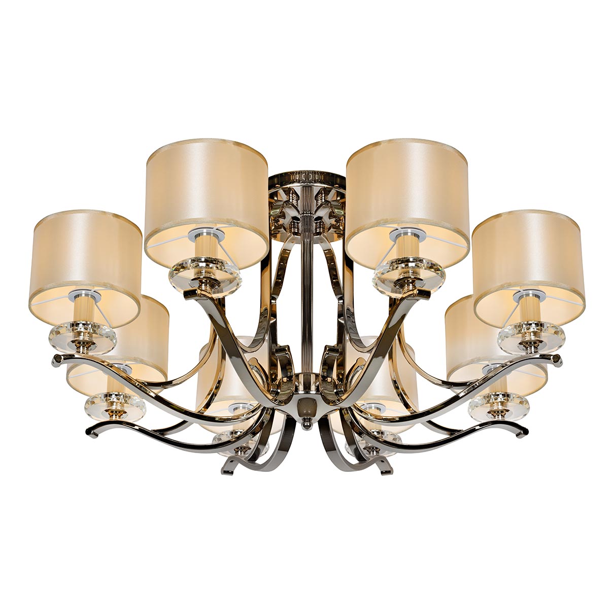потолочная люстра ilamp london 88389/8 cr