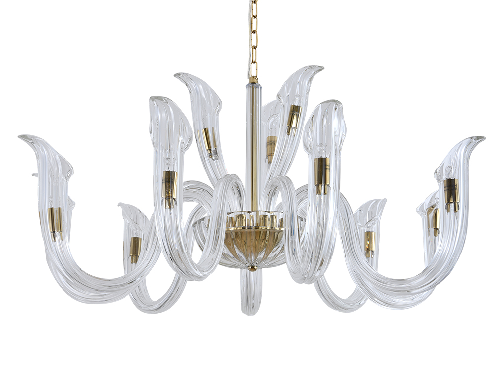 подвесная люстра newport lilia 3653+9/c gold м0070745