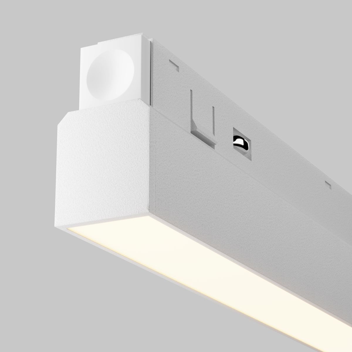трековый магнитный светильник maytoni basis tr030-4-30wtw-dsz-w