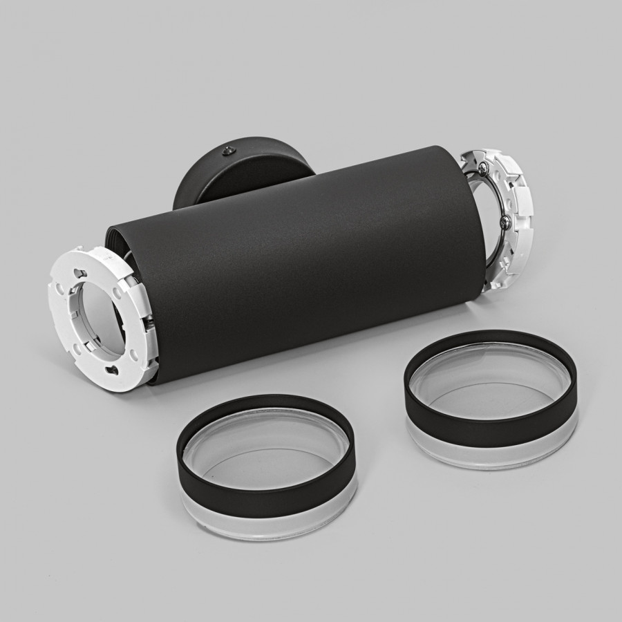 уличный настенный светильник imex wels il.0014.0018-2-bk ip54