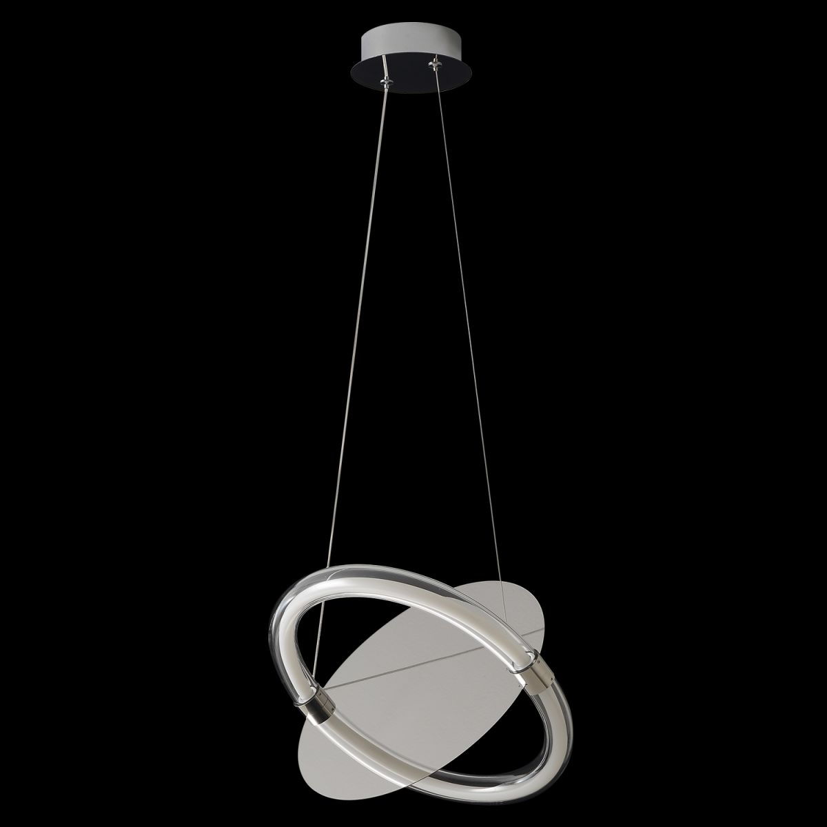 подвесной светильник crystal lux nebula sp22w led chrome
