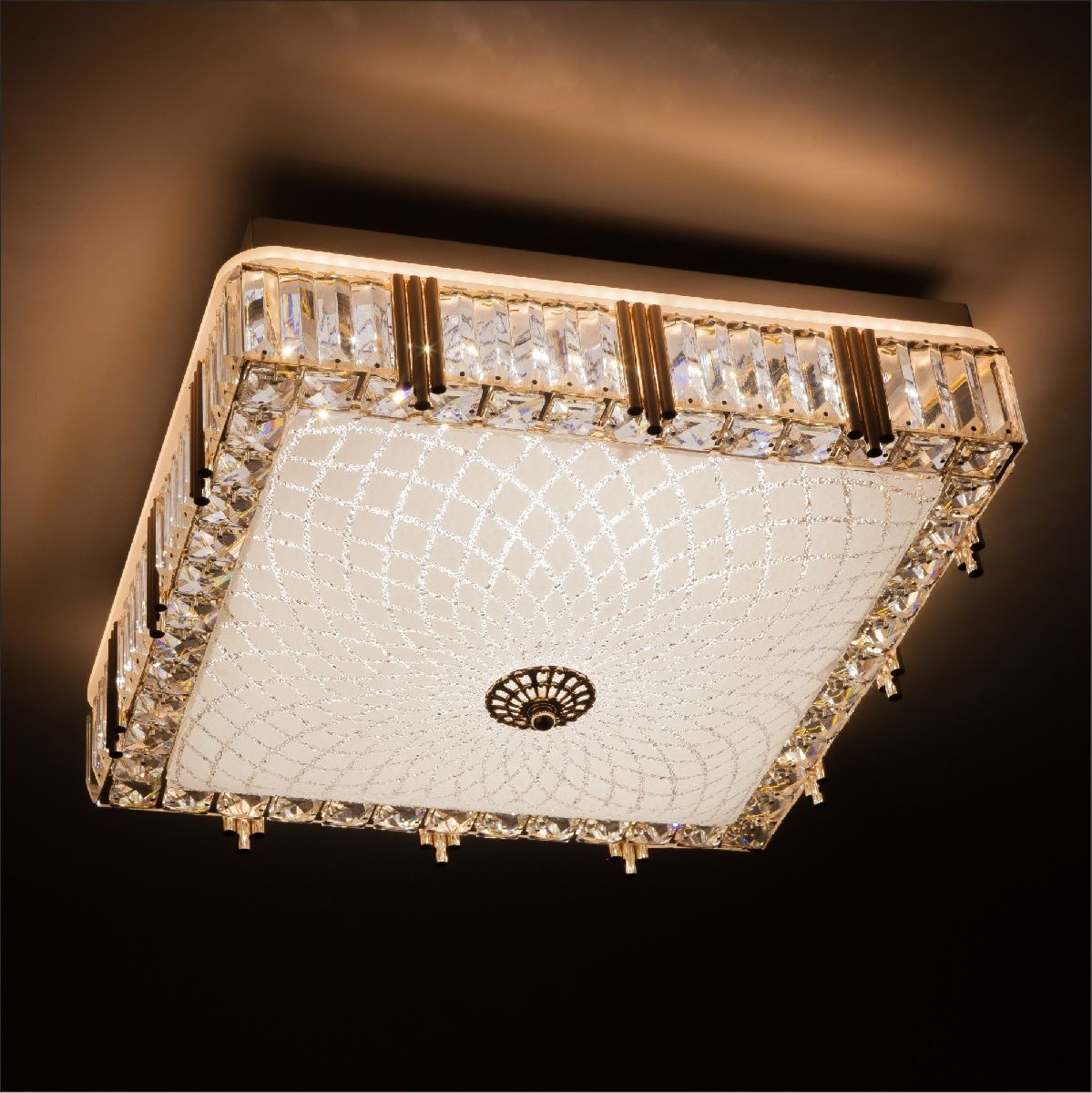 потолочный светильник led4u l1158-500 gd
