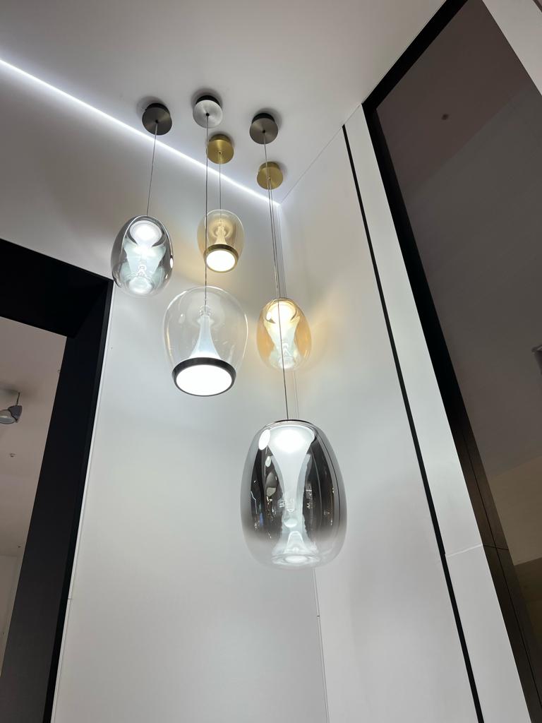 подвесной светодиодный светильник divinare campo 5875/09 sp-15