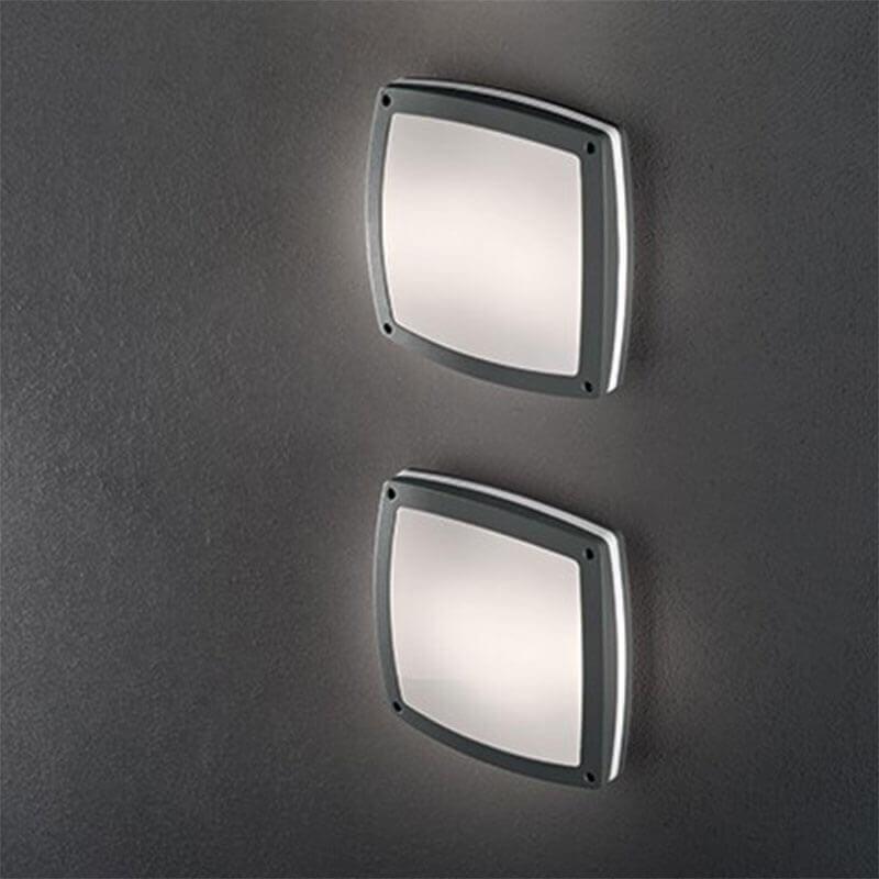 уличный настенный светильник ideal lux cometa ap3 antracite 082240