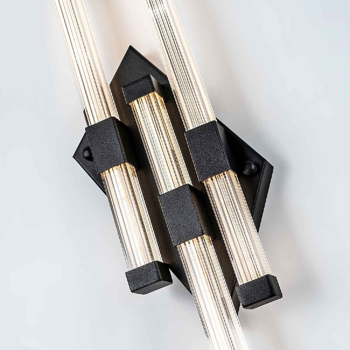 настенный светильник led4u l2243-820 bk