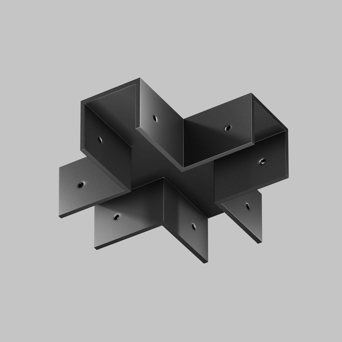 коннектор x-образный maytoni elasity ip o-tr001-cc