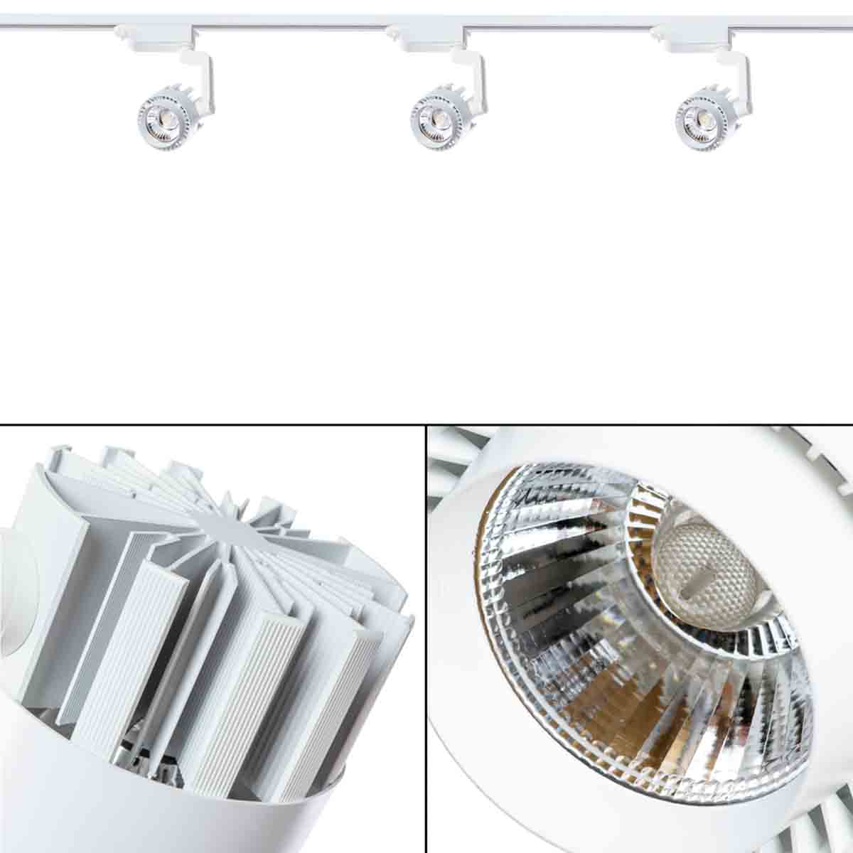 трековый светодиодный светильник arte lamp vigile a1620pl-1wh