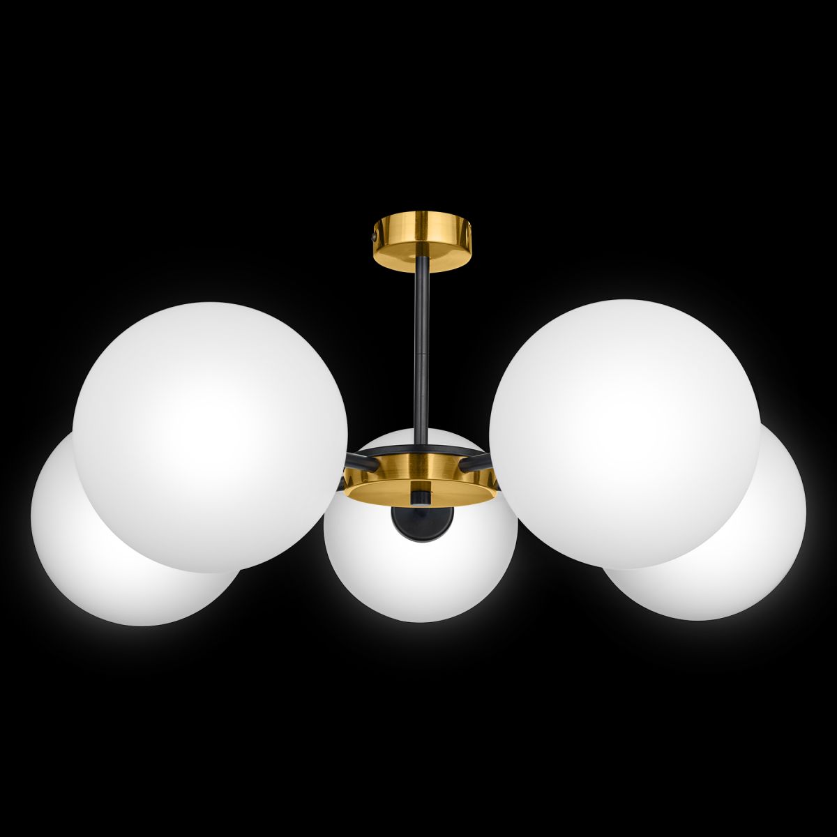люстра на штанге 33 идеи chn800s.05.17bl.pa-s32wh