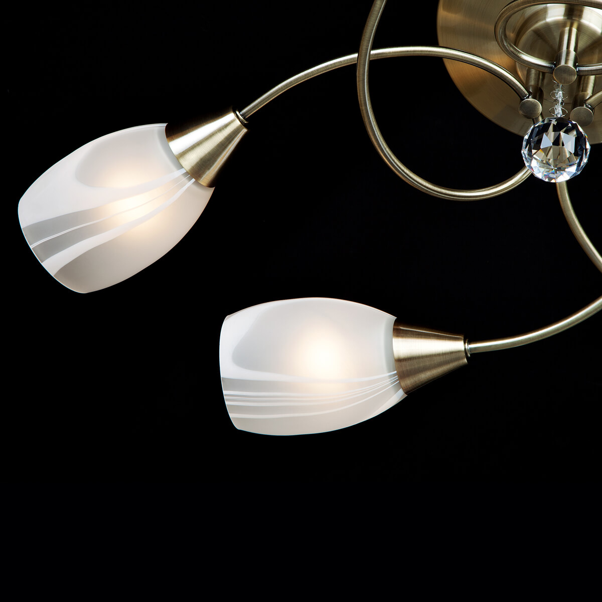 потолочная люстра eurosvet 2275/6 античная бронза