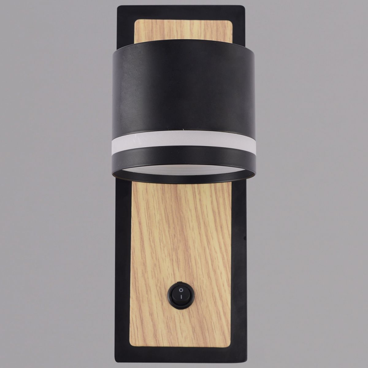 бра reluce 22540-0.2-01 bk+wood
