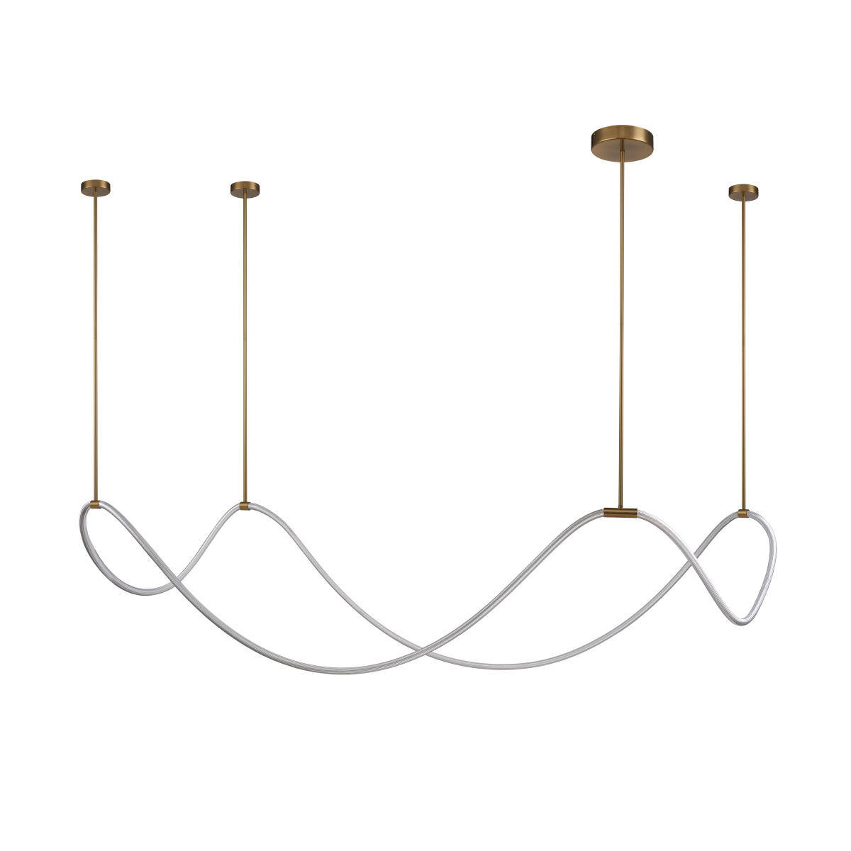 подвесной светильник delight collection 10521p brass/white