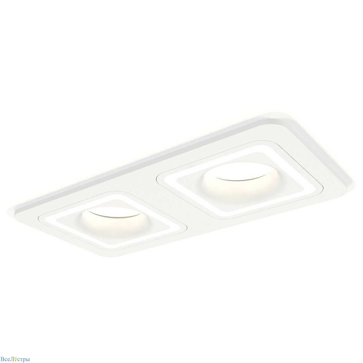 комплект встраиваемого светильника ambrella light techno spot xc (c7905, n7715) xc7905011