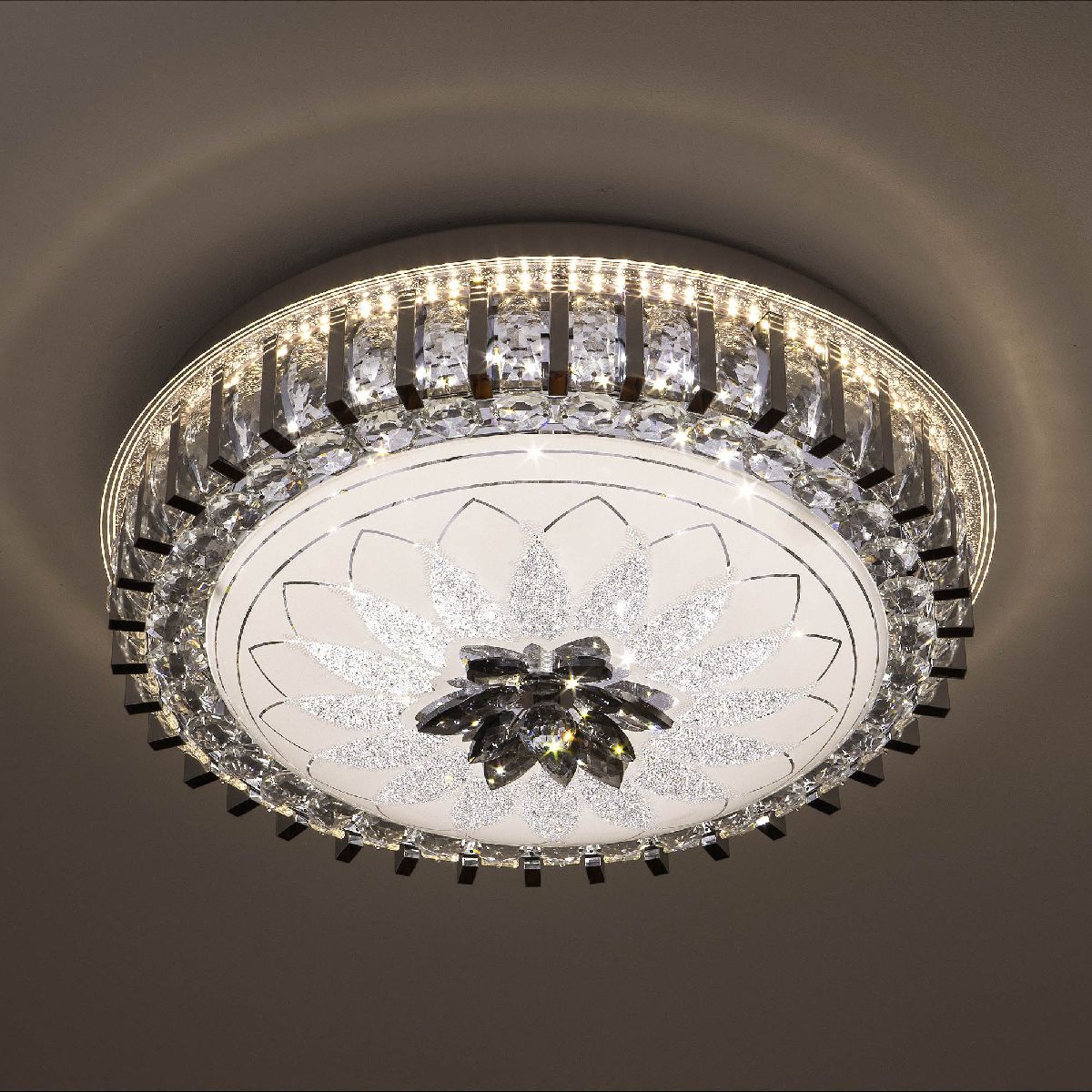 потолочный светильник led4u 1163-400 cr