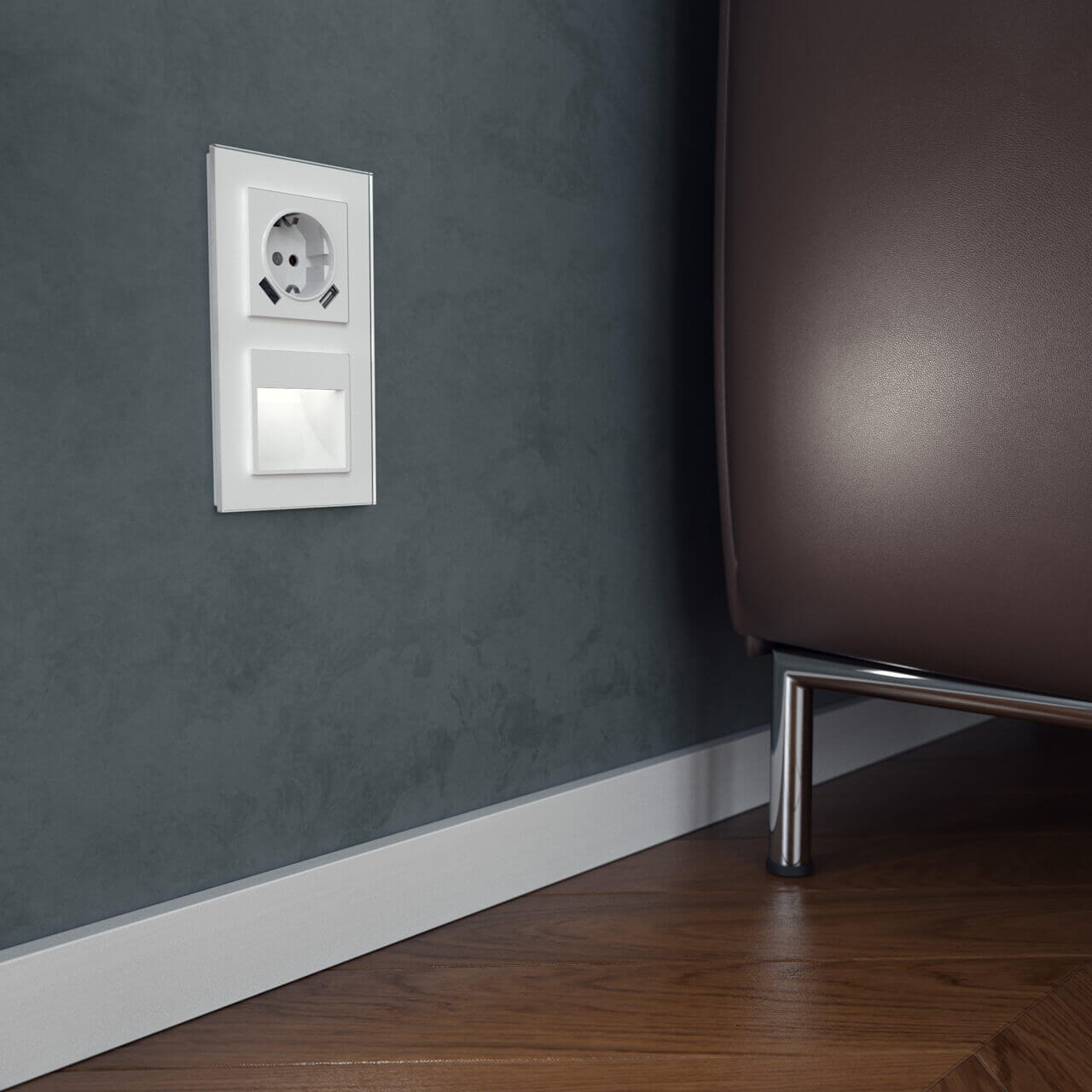 встраиваемая led подсветка werkel белый w1154101 4690389155307