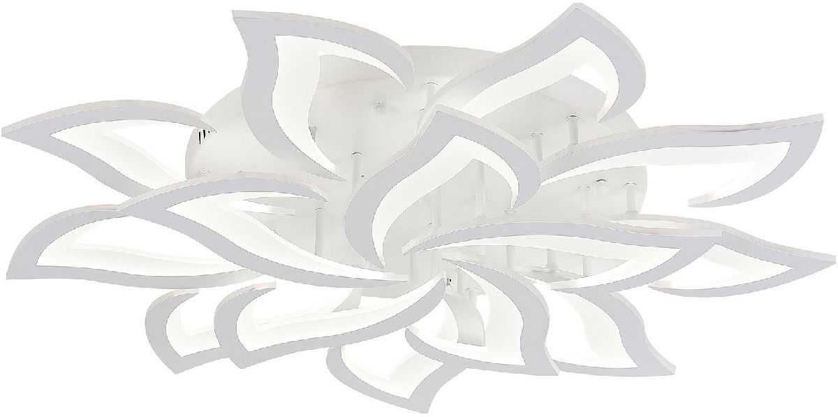 потолочная светодиодная люстра natali kovaltseva olimp led lamps 81335-74067