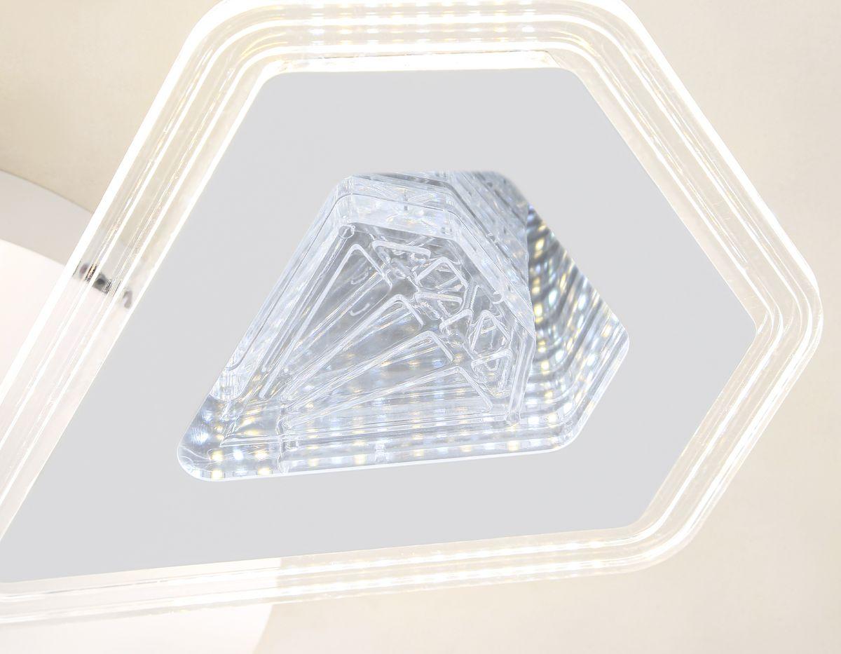 потолочная светодиодная люстра ambrella light acrylica original fa4030