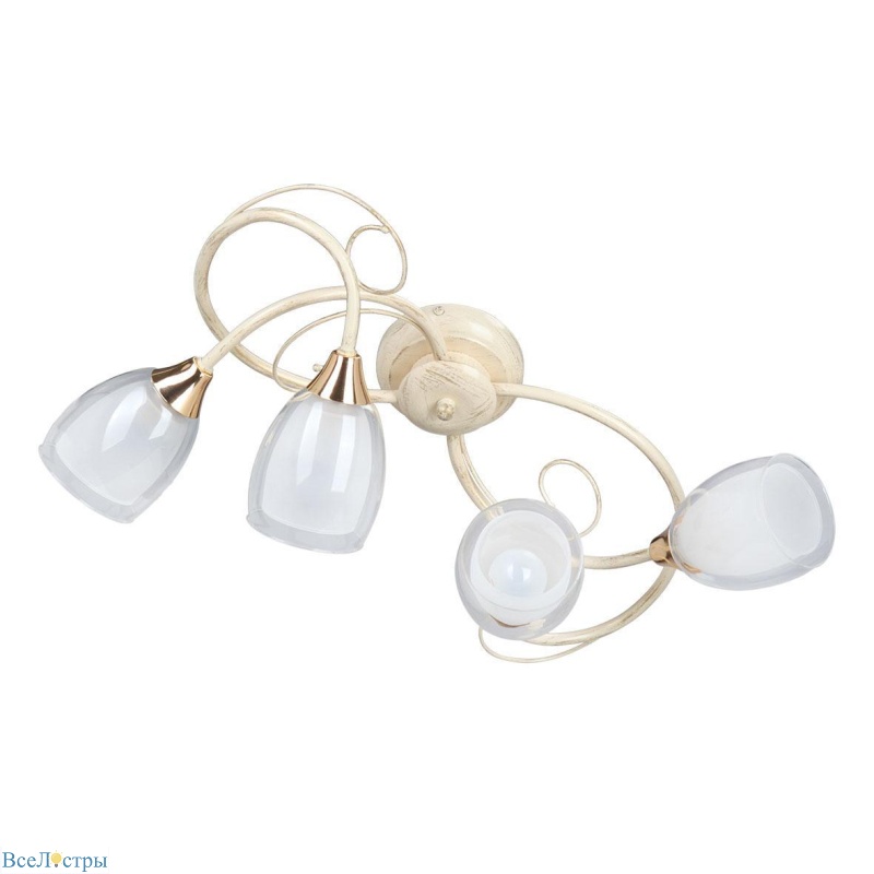 потолочная люстра vitaluce v3269/4pl