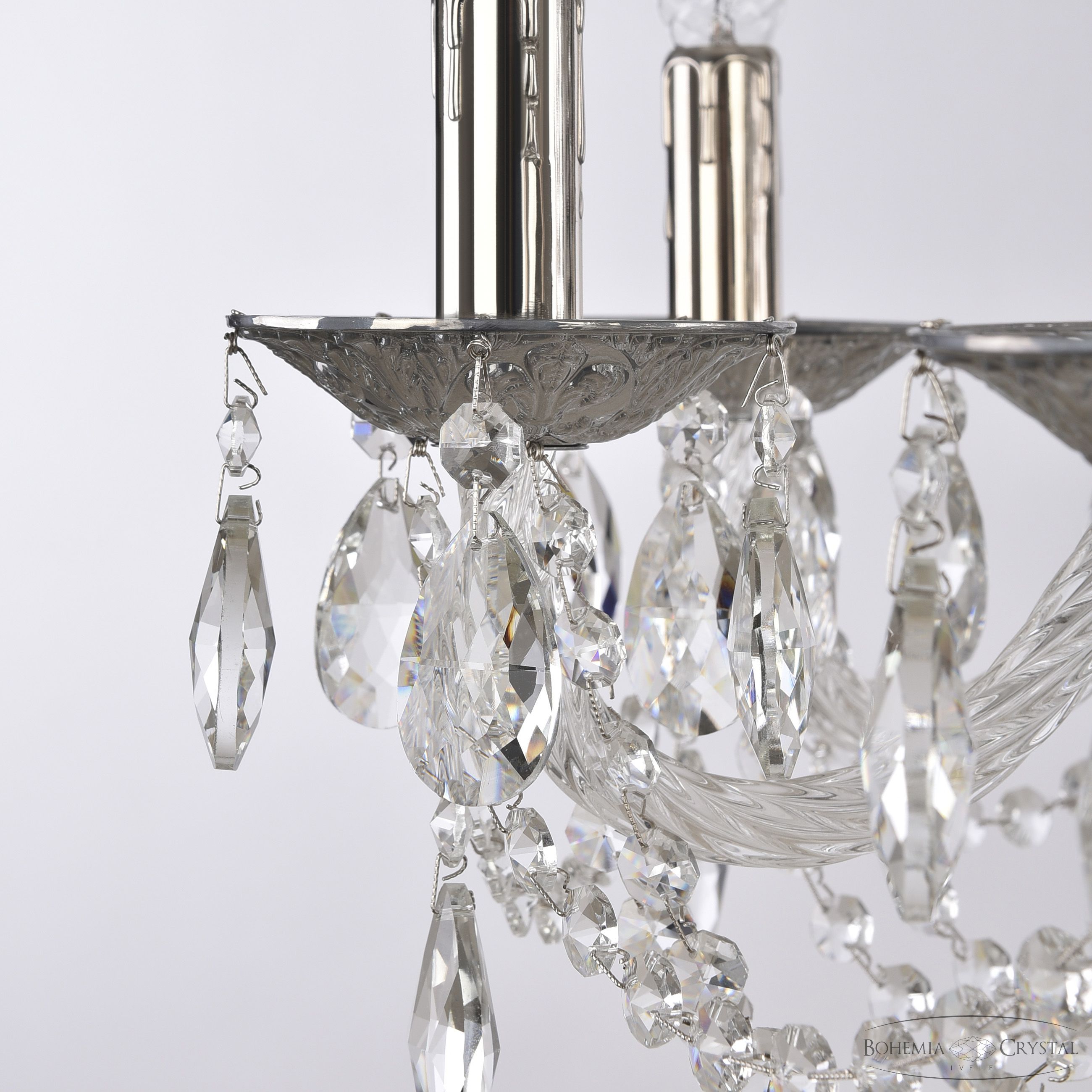подвесная люстра bohemia ivele crystal al16302/8/195 cg