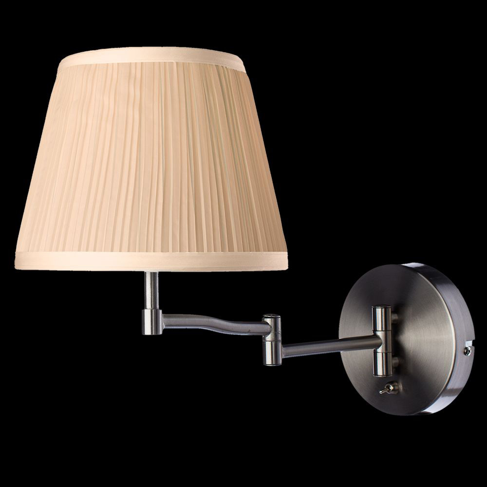 бра arte lamp california a2872ap-1ss