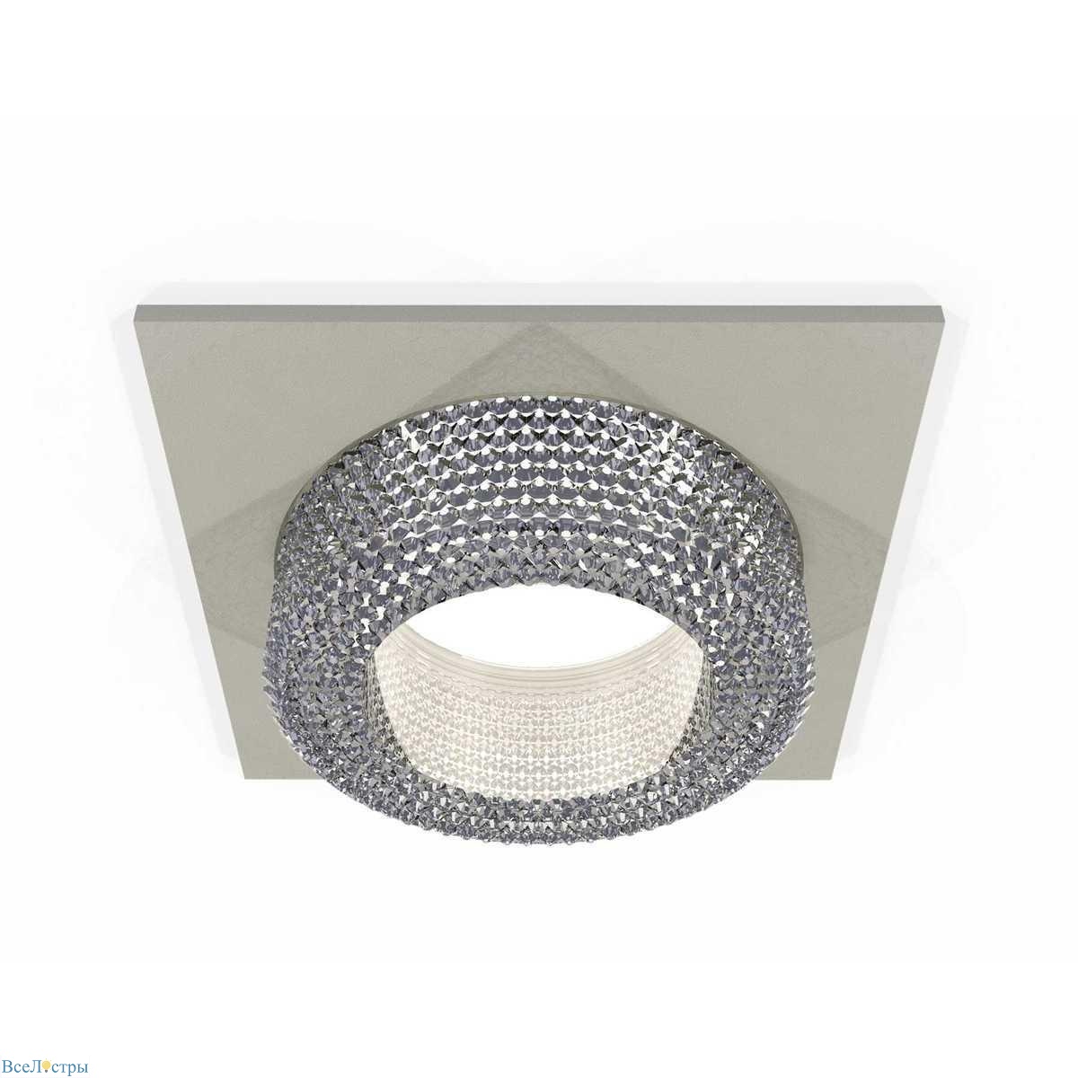 комплект встраиваемого светильника ambrella light techno spot xc (c7633, n7191) xc7633020